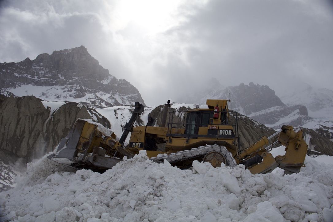 Snow clearing to maintain access