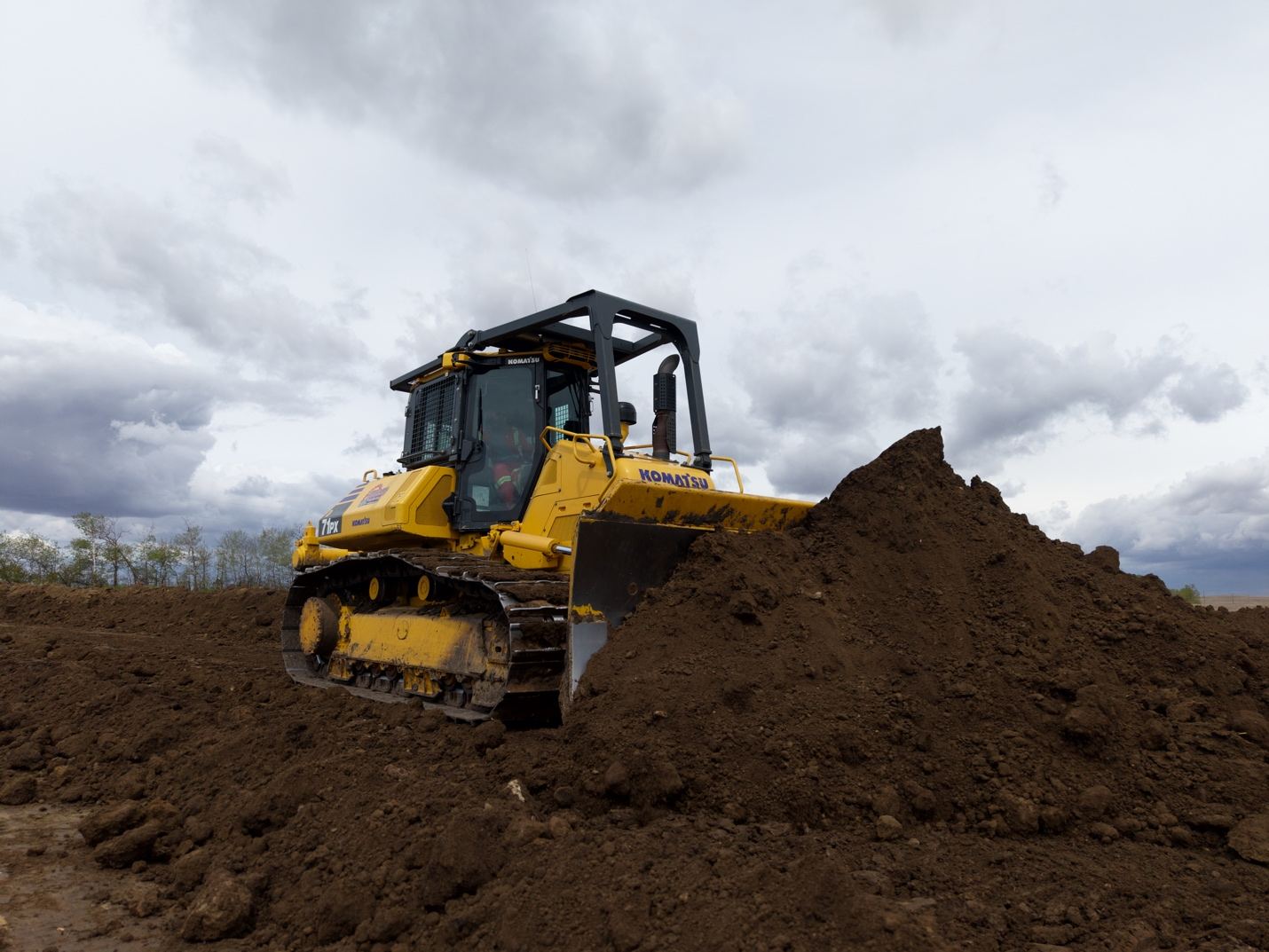 Lease reclamation site in progress