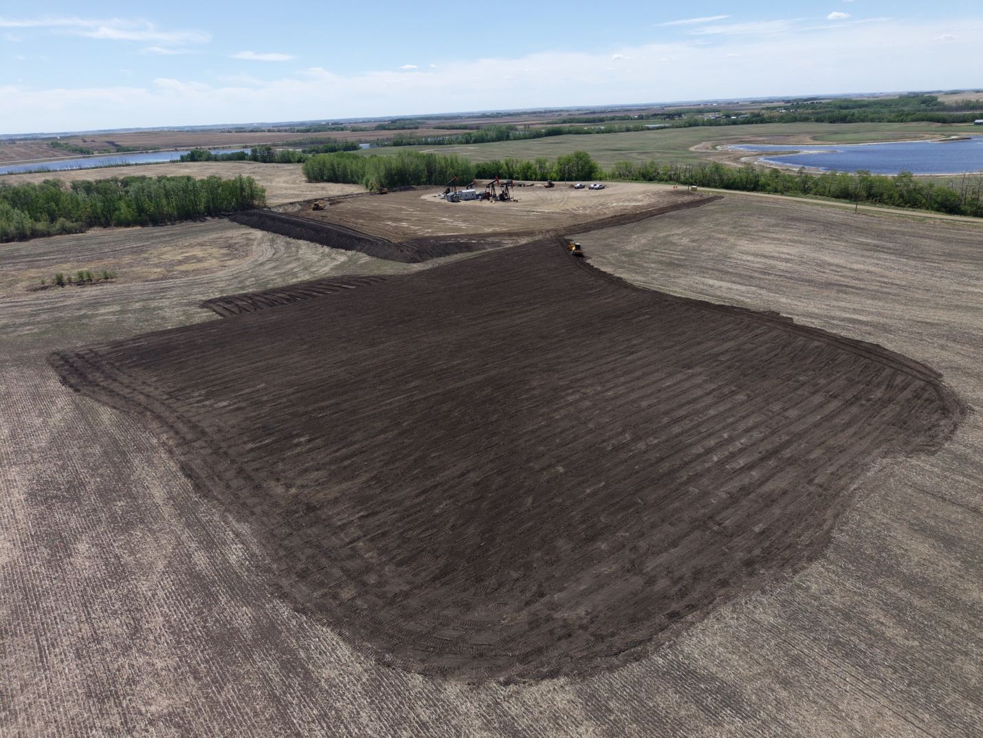 Lease pad build & reclamation