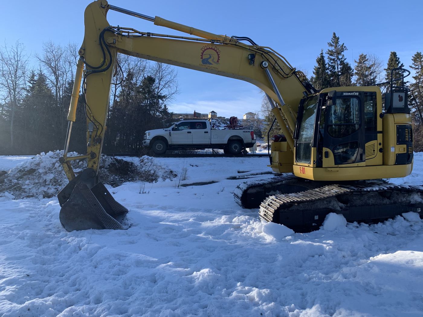 RTRC's first excavator