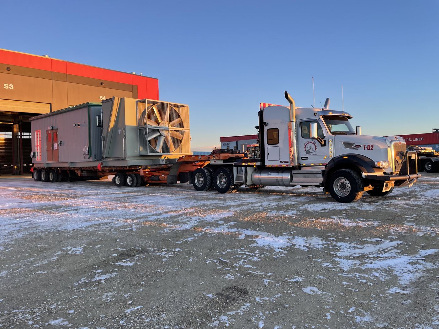 Early heavy haul work